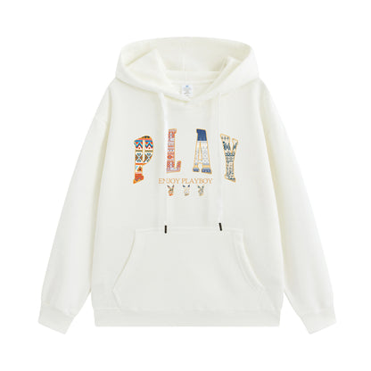 Erkaklar uchun Playboy kapshonli ko'ylagi