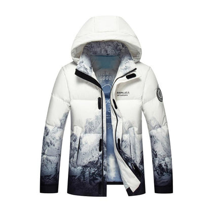 Пуховик мужской Spartan Camo