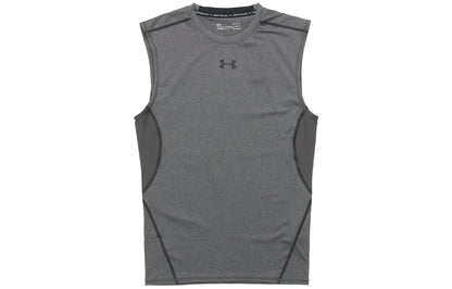 Under armour under armour повседневная спортивная дышащая пуловер без рукавов спортивная рубашка мужская темно-серая