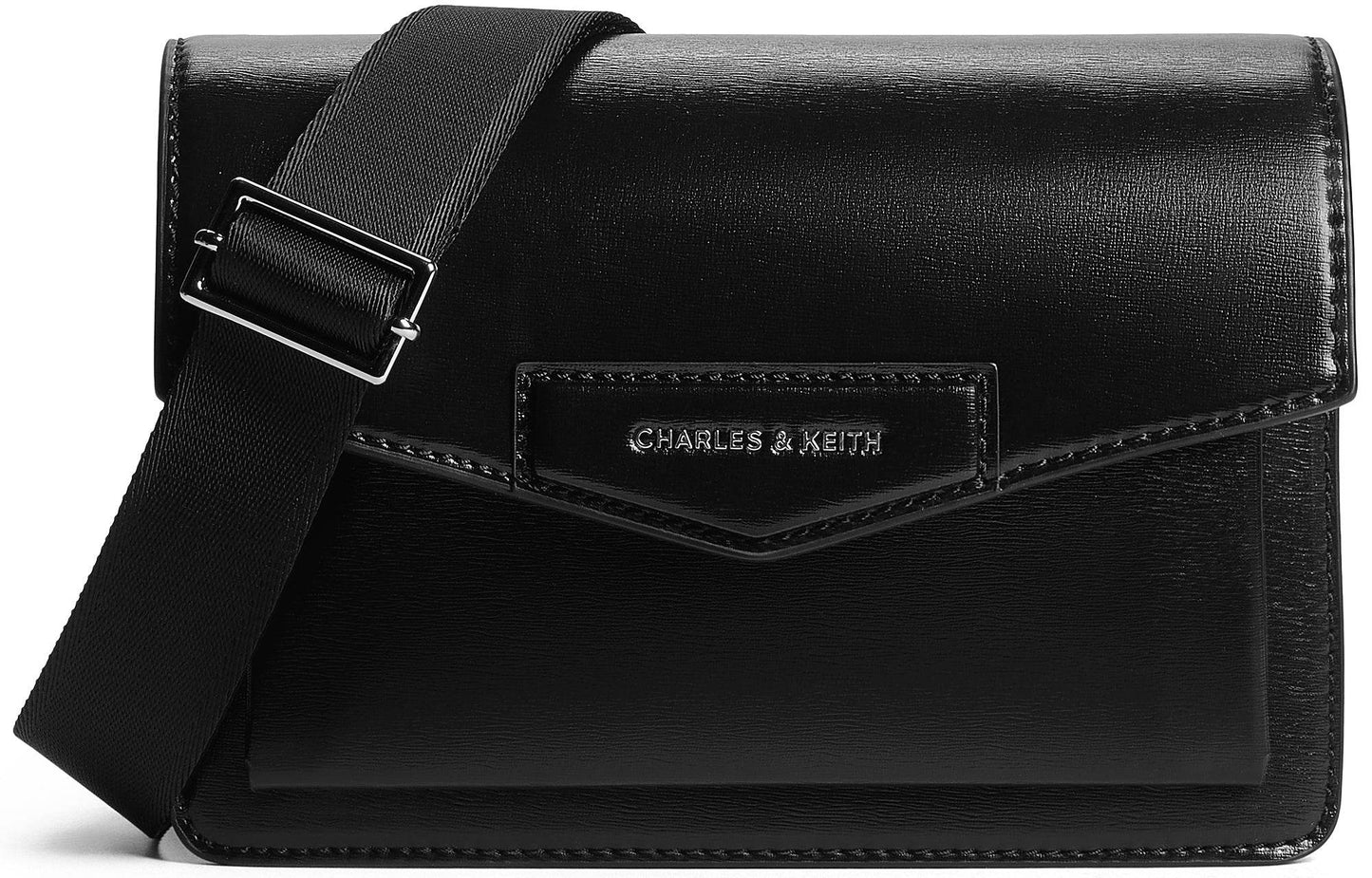 Сумка женская Charles&Keith Simple Wide Strap Square Envelope - Boxette Shop