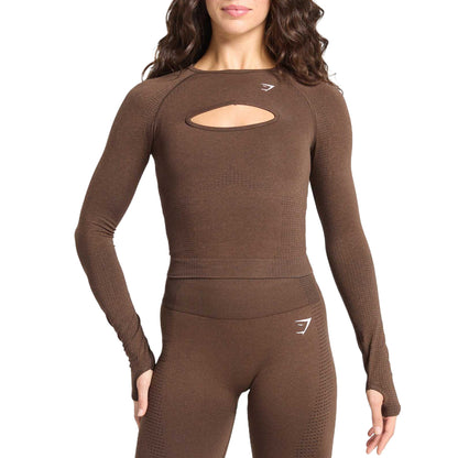 Лонгслив спортивный женский Gymshark Vital Series