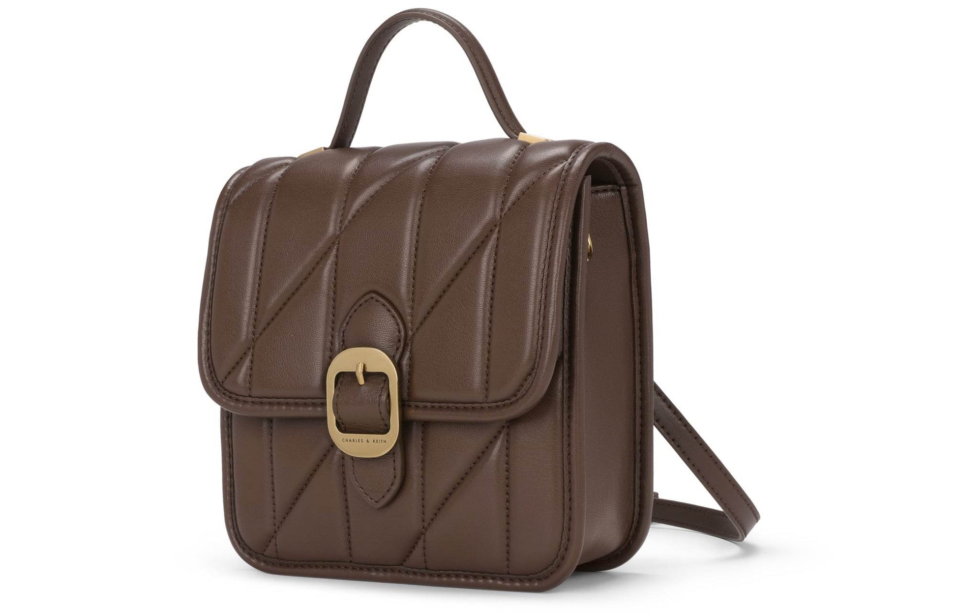 Сумка женская Charles&Keith Vintage Lingerie Magnetic Buckle Closure - Boxette Shop