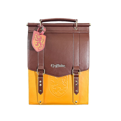 Pinkypinky pikopi x harry potter совместная сумка для колледжа хогвартс pu на плечо обычные мужские и женские парные модели разноцветный