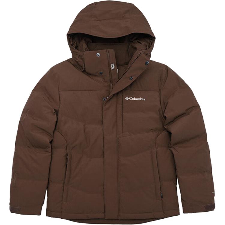 Columbia columbia fw25 omni-water repellent - gold dot heat reflective technology утолщенный носить теплый ветрозащитный водонепроницаемый дышащий 700 пушистый гусиный пух куртка мужская