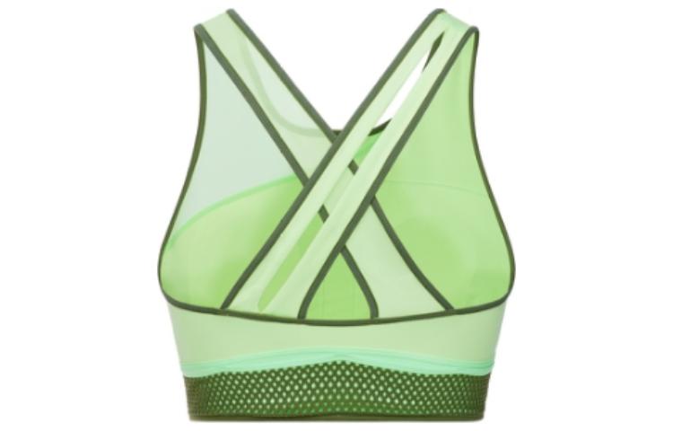 Yangi balansli qattiq nafas oladigan fitnes atletik tank top ayollar floresan yashil