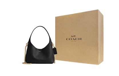 Сумка женская Coach Brooklyn 23 Brand Logo Magnetic Closure - Boxette Shop