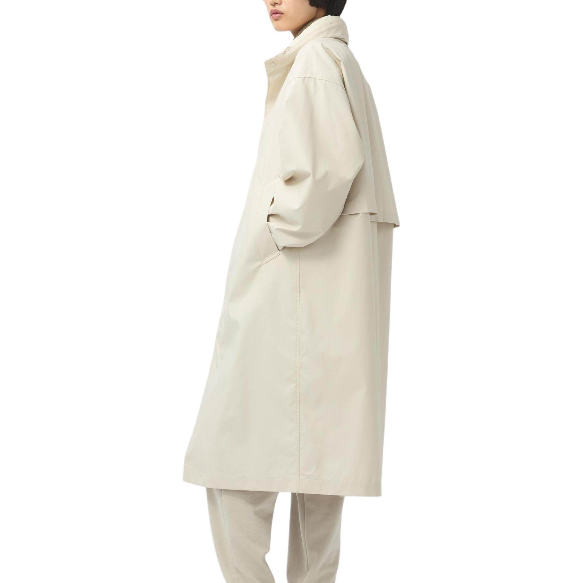 Плащ женский Uniqlo Fw24 U Series Buttoned Hooded - Boxette Shop