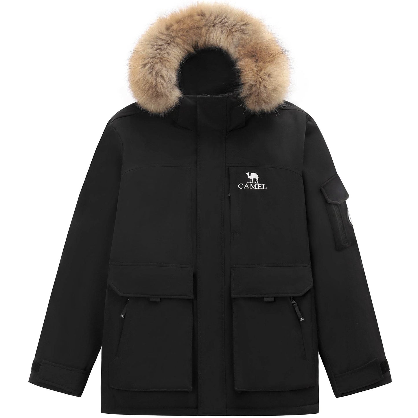 Пуховик Camel Warm Fleece Series Parker - Boxette Shop