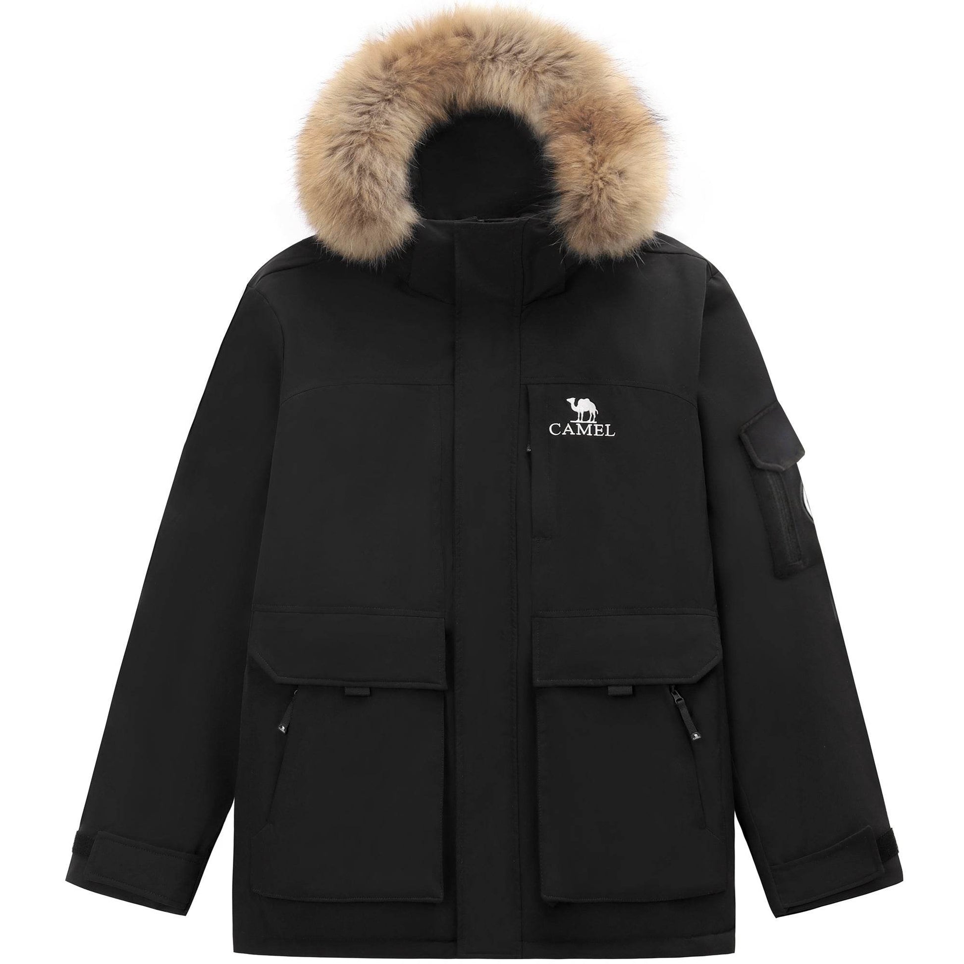 Пуховик Camel Warm Fleece Series Parker - Boxette Shop