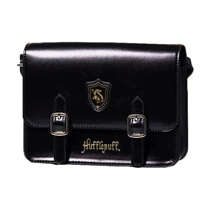 Meiyuo miniso harry potter гарри поттер серия колледж crossbody полиуретан британский стиль портативный большой объем плечо сумка регулярные мужские и женские модели пары разноцветный