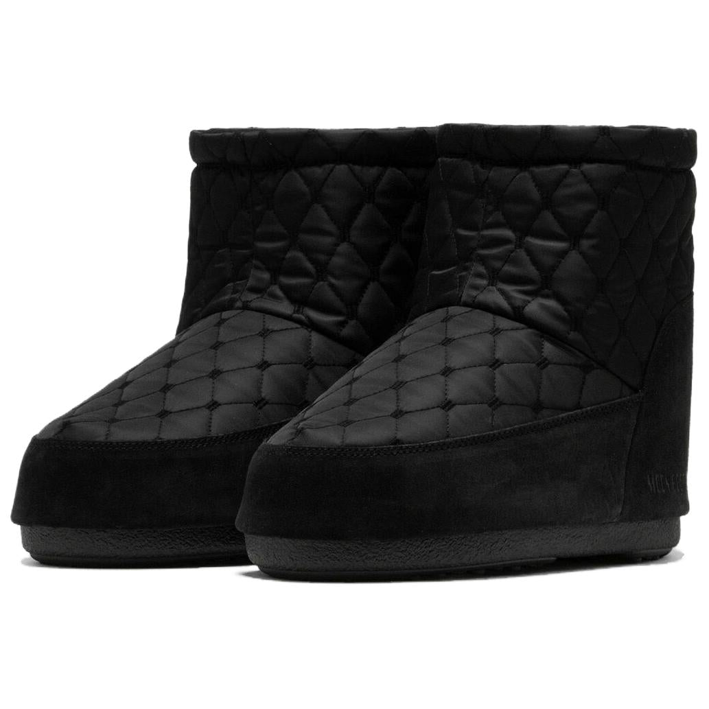 Moon boot комфорт и простота короткие снежные ботинки мужские и женские черные