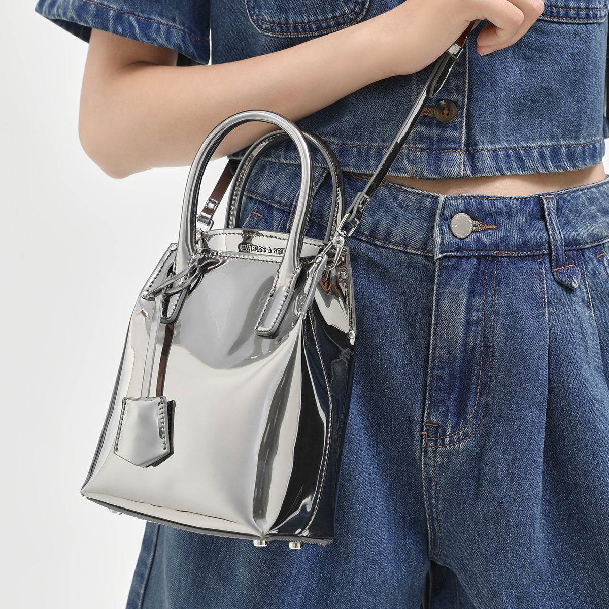 Сумка женская Charles&Keith Simple Solid Color S - Boxette Shop