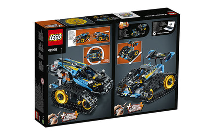 LEGO Technic masofadan boshqariladigan kaskadyor poygachi