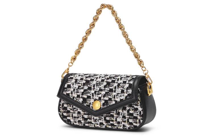 Сумка женская Charles&Keith Retro Color Blocking Chain Flap - Boxette Shop