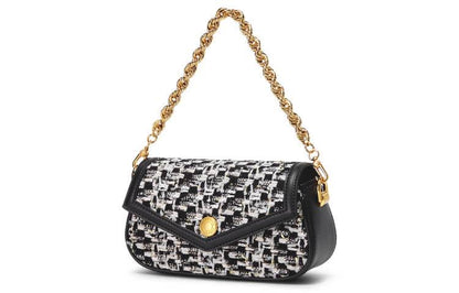 Сумка женская Charles&Keith Retro Color Blocking Chain Flap - Boxette Shop