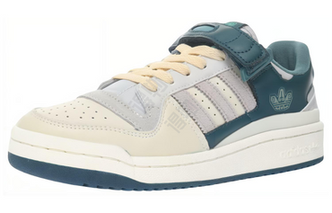 Adidas originals forum low sanshingdui художник чжан цюань лично подписал подарочную коробку удобная ретро универсальная низкопробная обувь мужчины и женщины с одинаковыми моделями белый зеленый