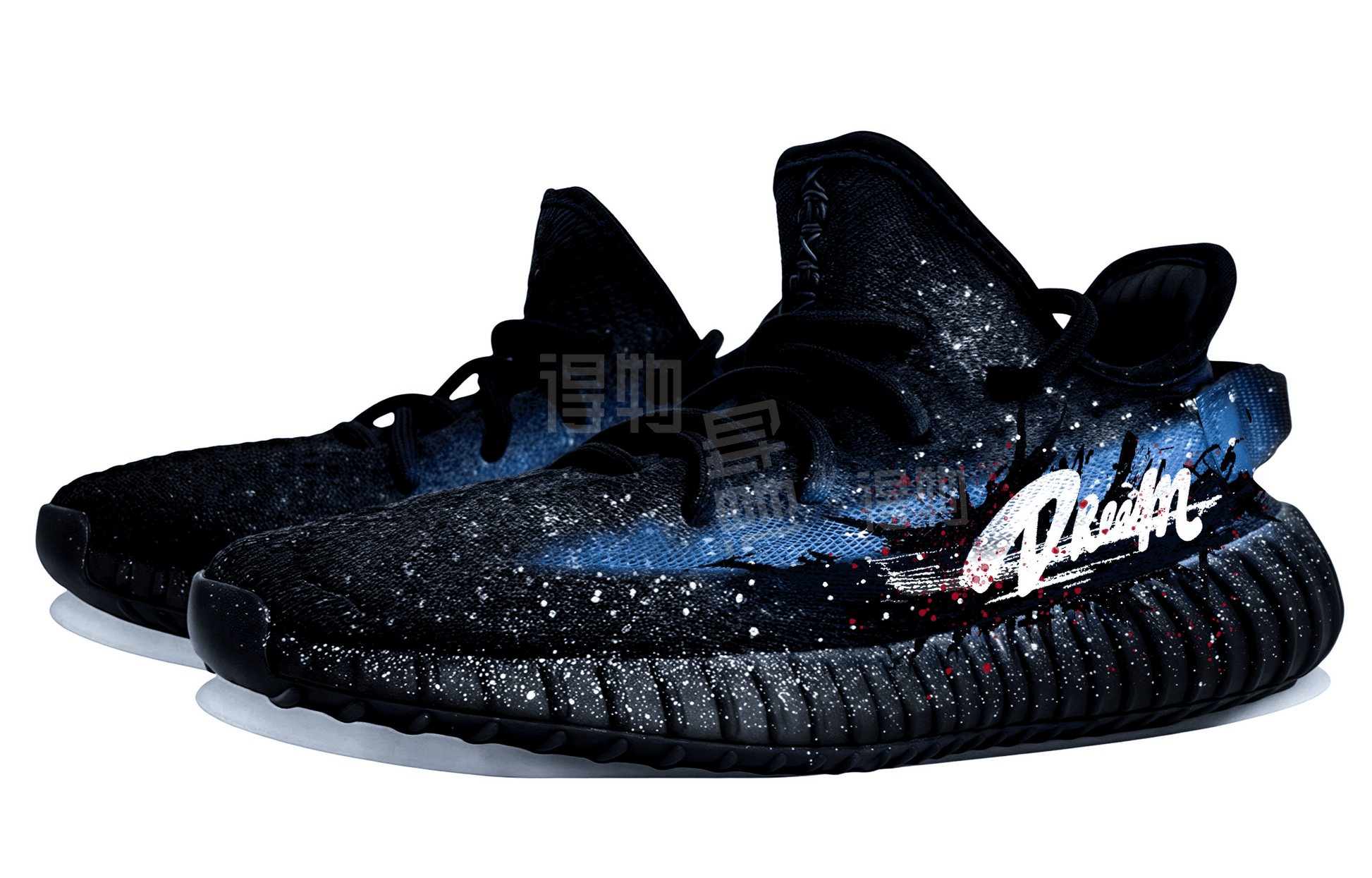 Кроссовки Adidas Originals Yeezy Boost 350 V2 Blue Galaxy - Boxette Shop