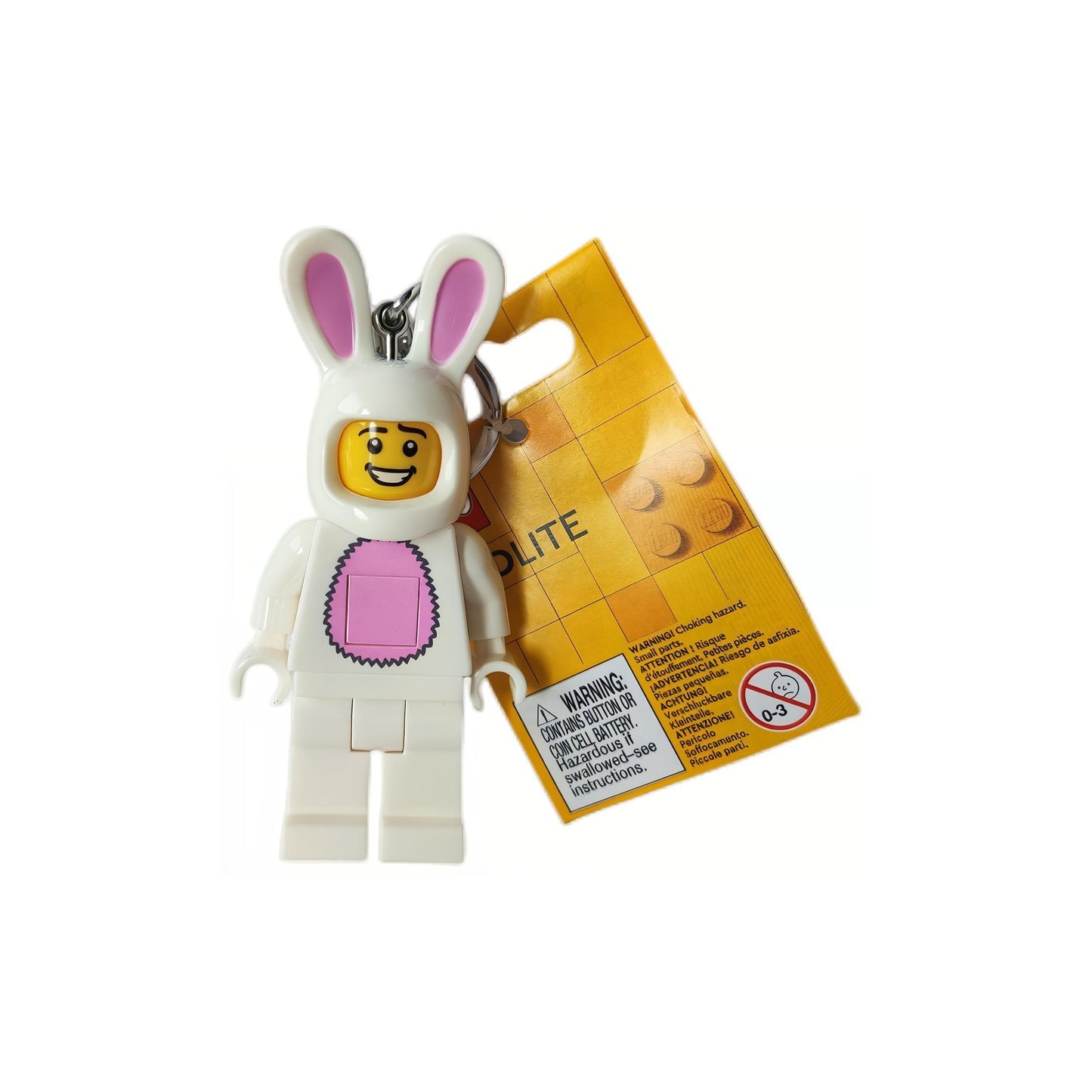 LEGO Glow Bunny Keychain (LGL-KE73H)