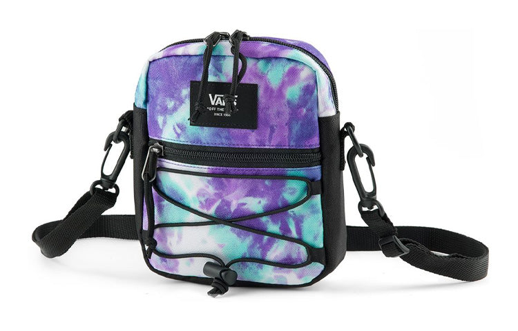 Vans logotipi fermuarli poliester yelkali oddiy erkaklar va ayollar juftligi binafsha rang