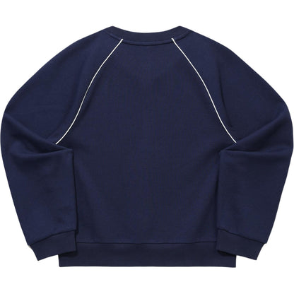 Le coq sportif bo'shashgan v-bo'yinli uzun yengli pullover kozok ayollar