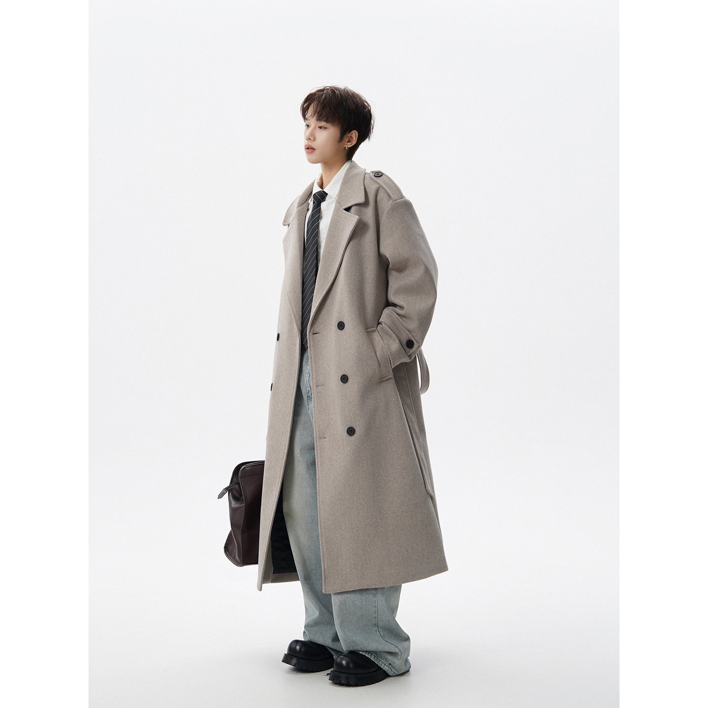 Пальто мужское PAEFA Mid-Length