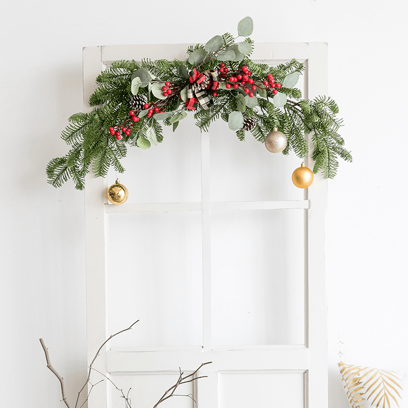 Гирлянда настенная Aying Rattan Pine Xmas - Boxette Shop