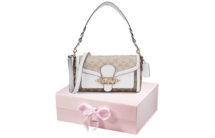 Сумка женская Coach Jade 26 Patchwork Canvas Leather - Boxette Shop