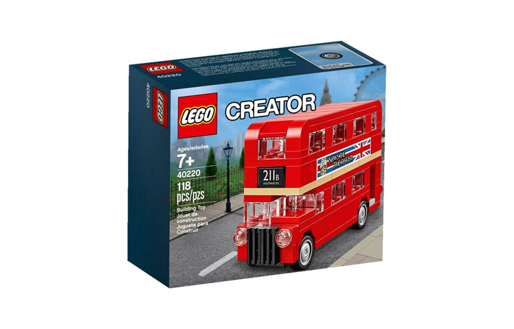 LEGO Icons London ikki qavatli avtobus (40220)
