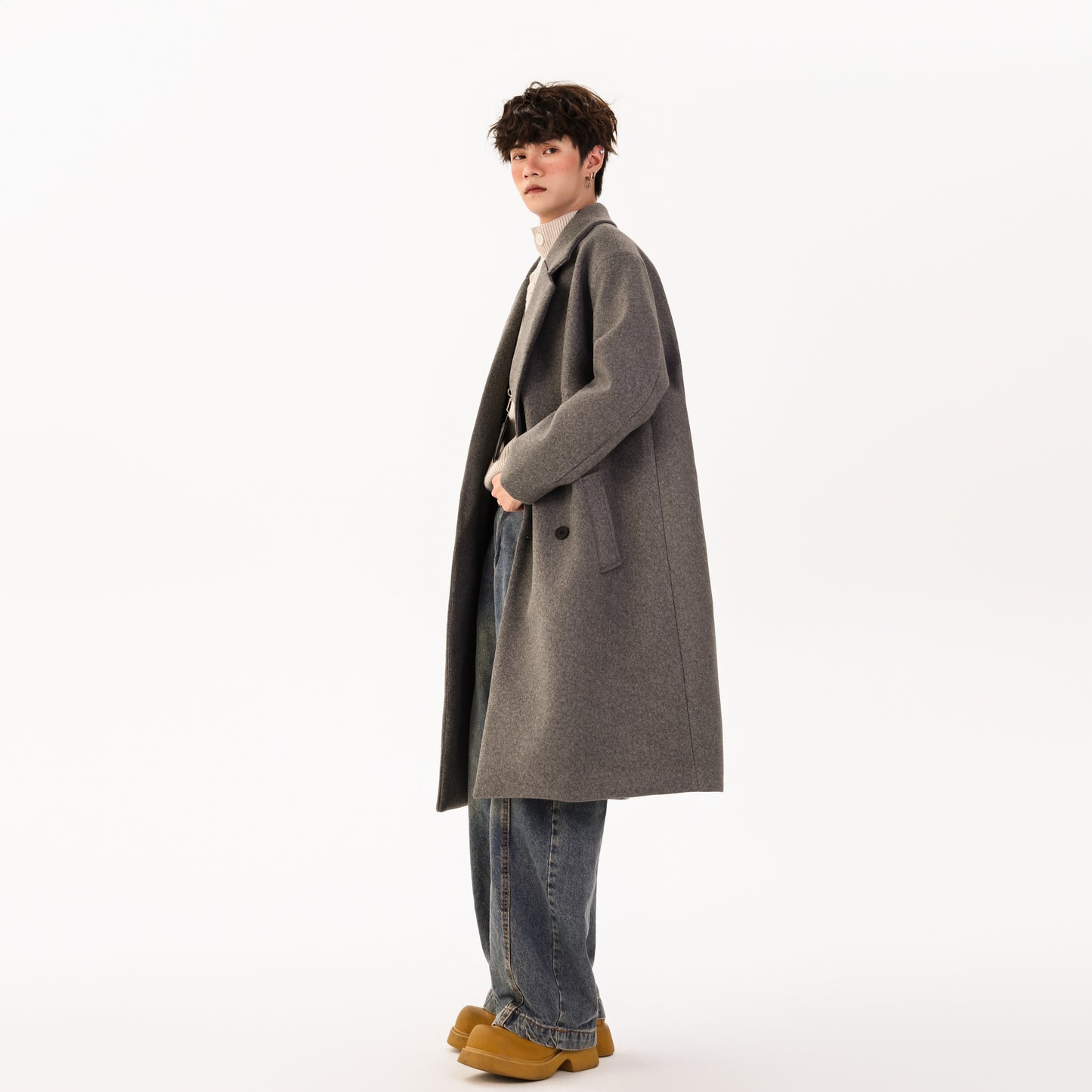 YK&amp;YB erkaklar paltosi