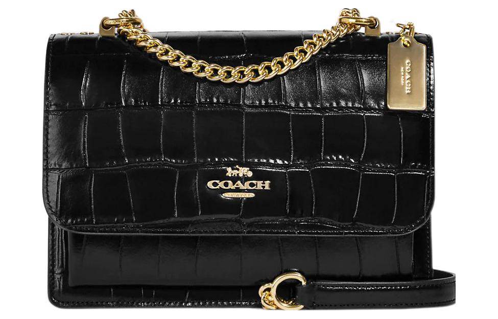 Сумка женская Coach Klare 22 Label Carriage Logo Chain - Boxette Shop