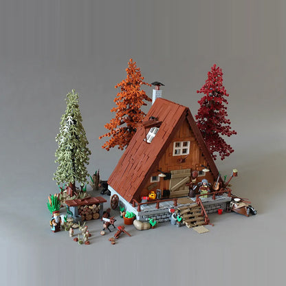 LEGO g'oyalari "O'rmon yog'och uyi" (21338)