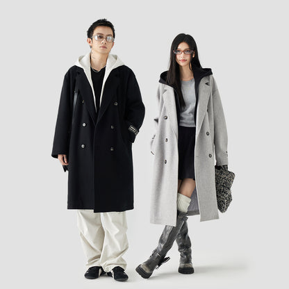 Mpux bir xil modeldagi soxta ikki qismli ikki ko'krak qafasi bo'shashgan oddiy tvid ko'ylagi