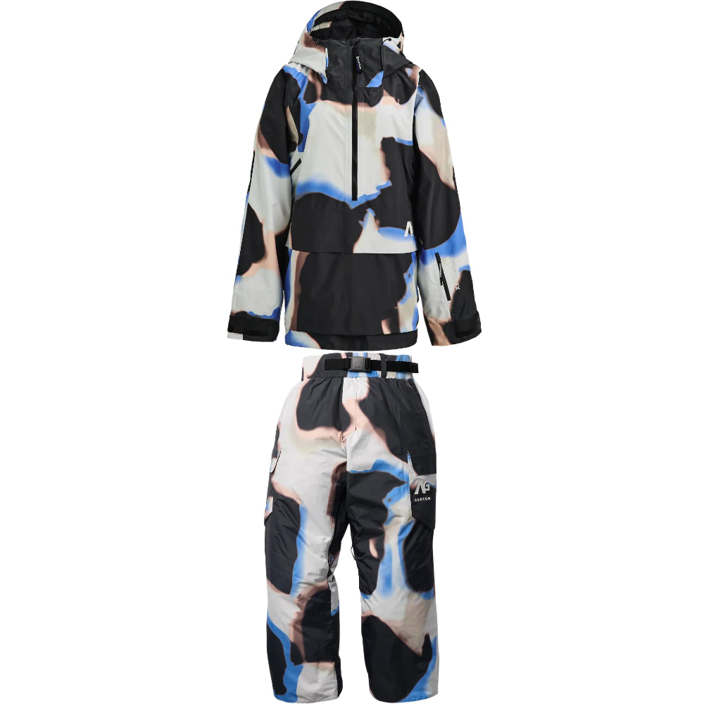 Burton analog ag flyrail goretex 2l капюшон с длинным рукавом топ дышащий ветрозащитный водонепроницаемый брюки лыжная куртка комплект унисекс