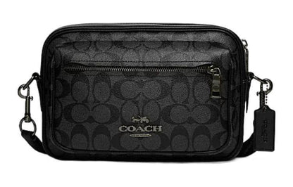 Сумка мужская Coach Elise 25 Pure Colour Letter Zipper - Boxette Shop