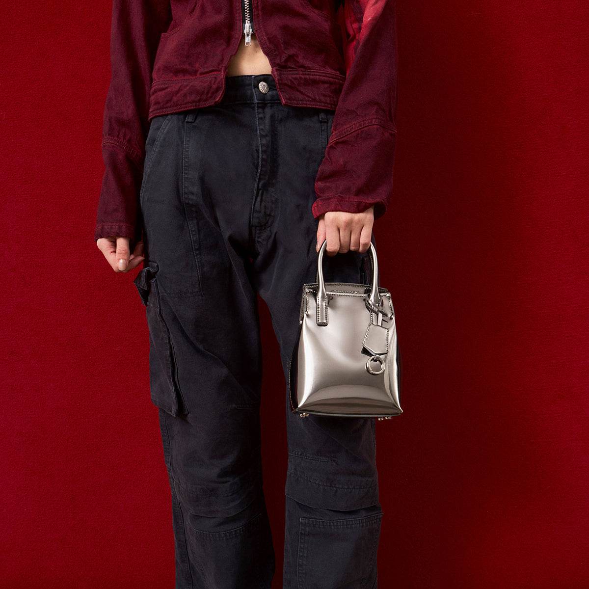 Сумка женская Charles&Keith Simple Solid Color S - Boxette Shop