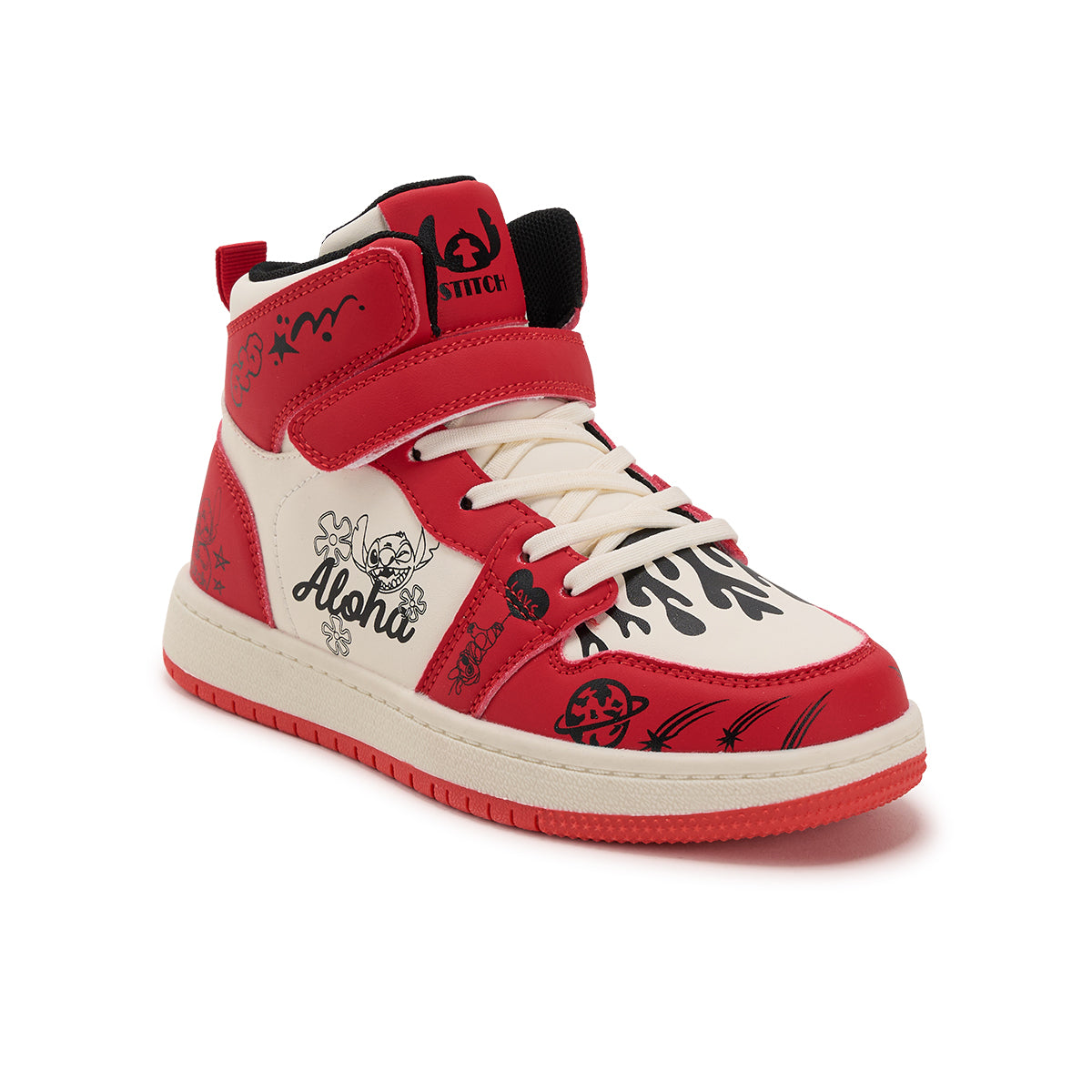 Disney Stitch Love High-Top bolalar krossovkalari