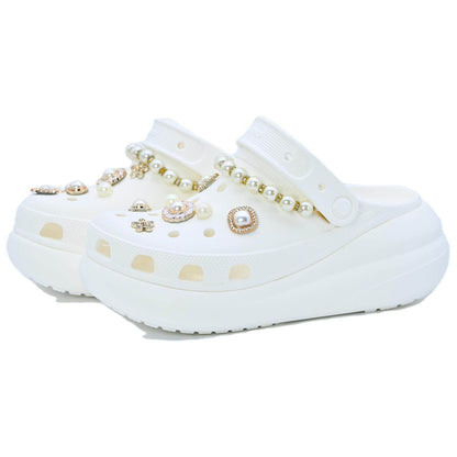 Шлепанцы женские Crocs Crush Clog Baroque Pearl EVA - Boxette Shop