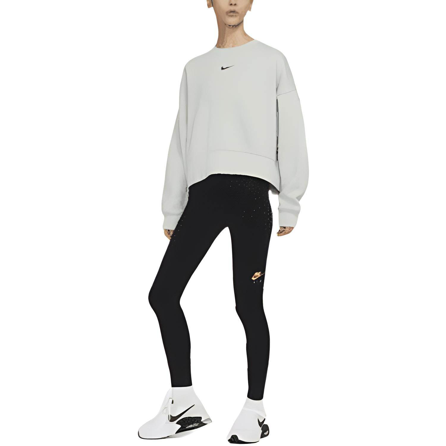 Спортивные леггинсы женские Nike Solid Stretch - Boxette Shop